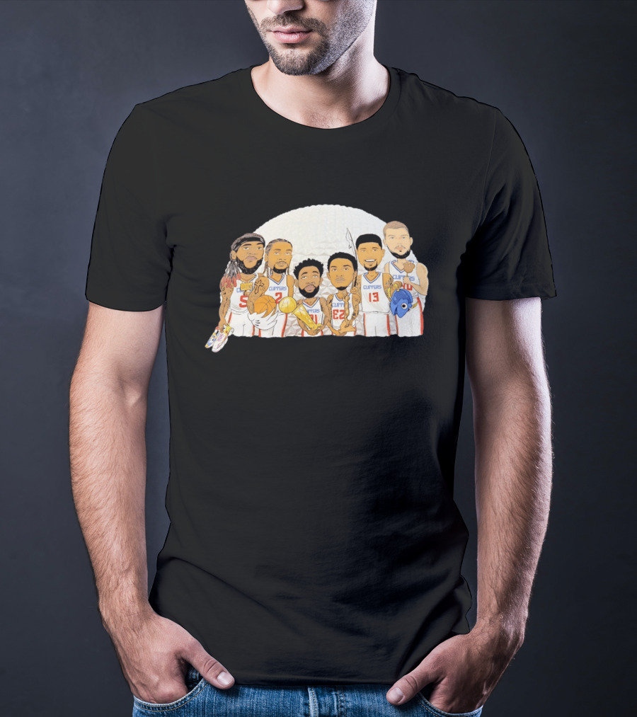 Los Angeles Clippers Players Epcot Spaceship Earth T-Shirt