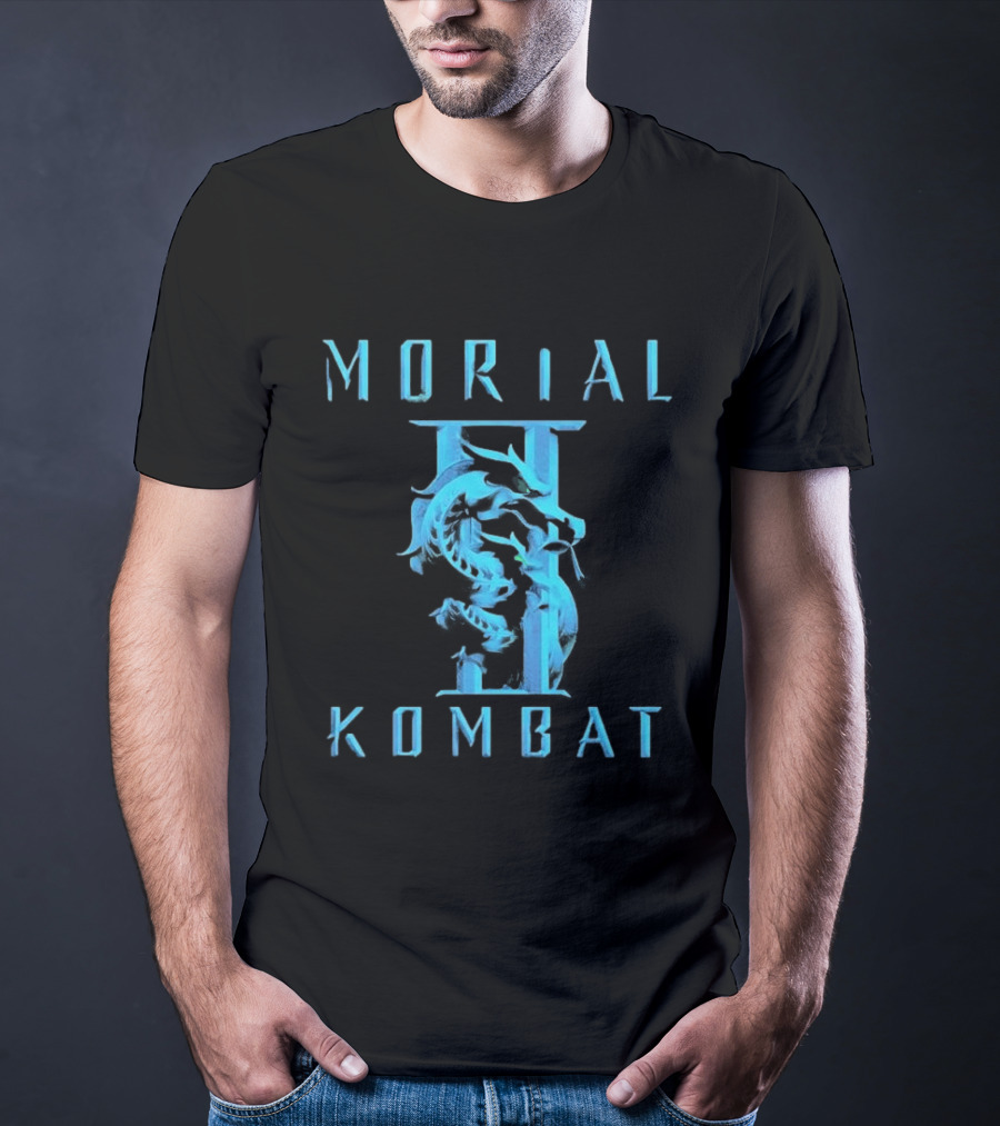 Mortal Kombat II Let The Fight Begin Dragon T-Shirt