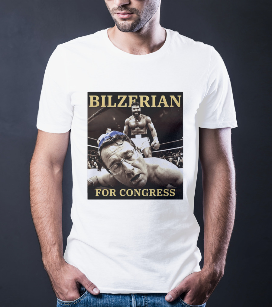 Bilzerian Boxing Ring Victory For Congress T-Shirt
