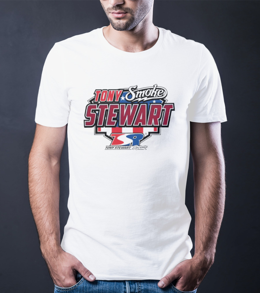 Tony Stewart Smoke Americana NitroMall Racing 20 Sprint T-Shirt