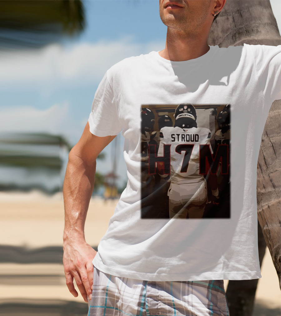 C.J. Stroud H7M Houston Texans Football Player T-Shirt