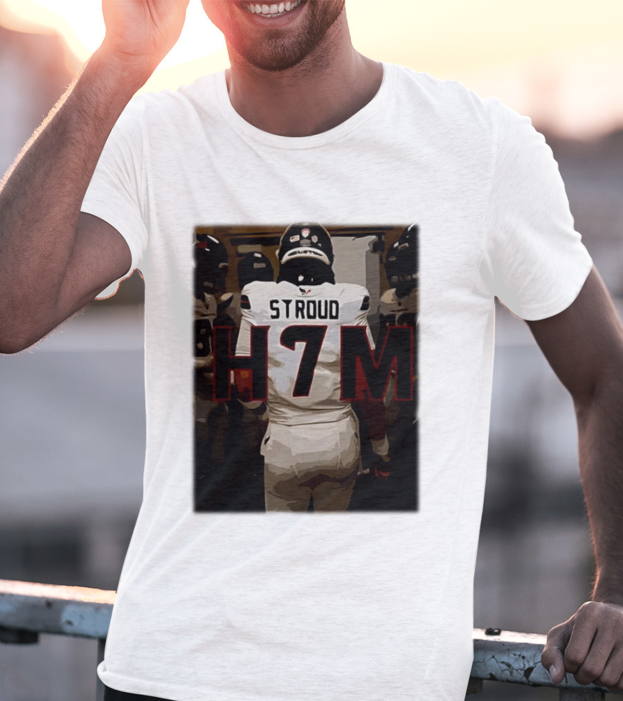 C.J. Stroud H7M Houston Texans Football Player T-Shirt