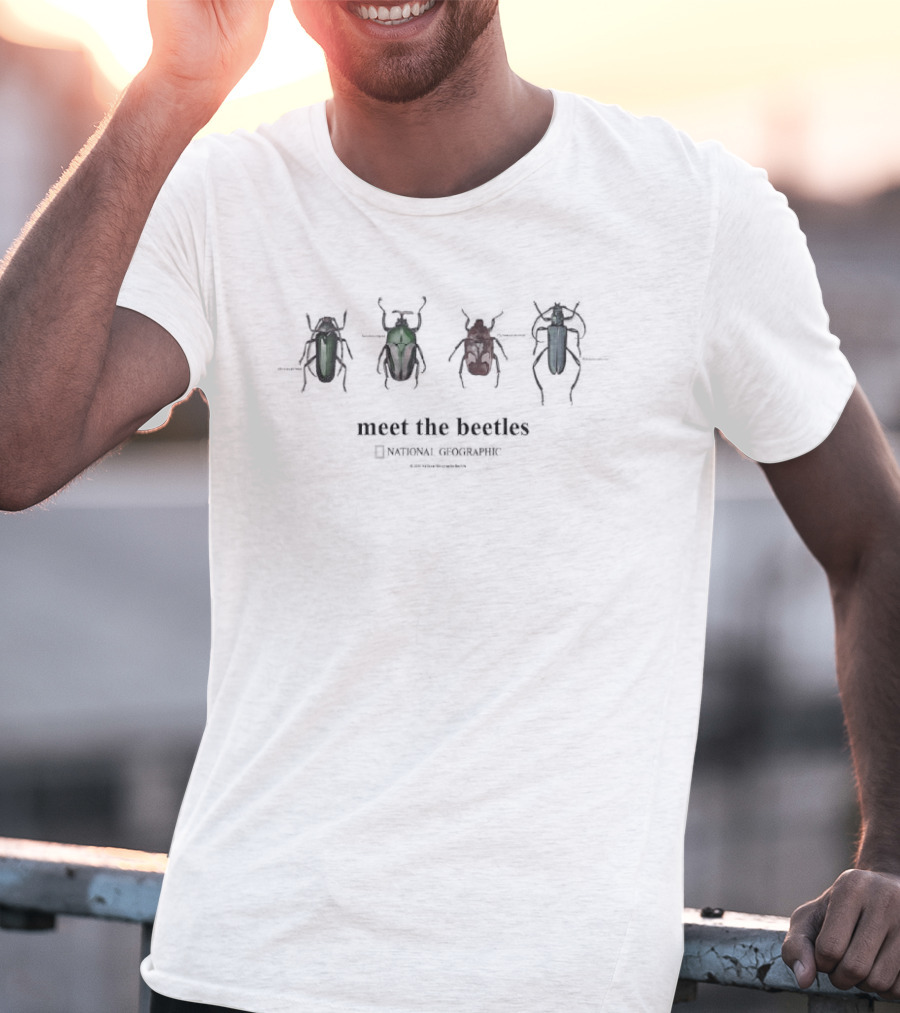 Meet The Beetles National Geographic Bugs Collection T-Shirt
