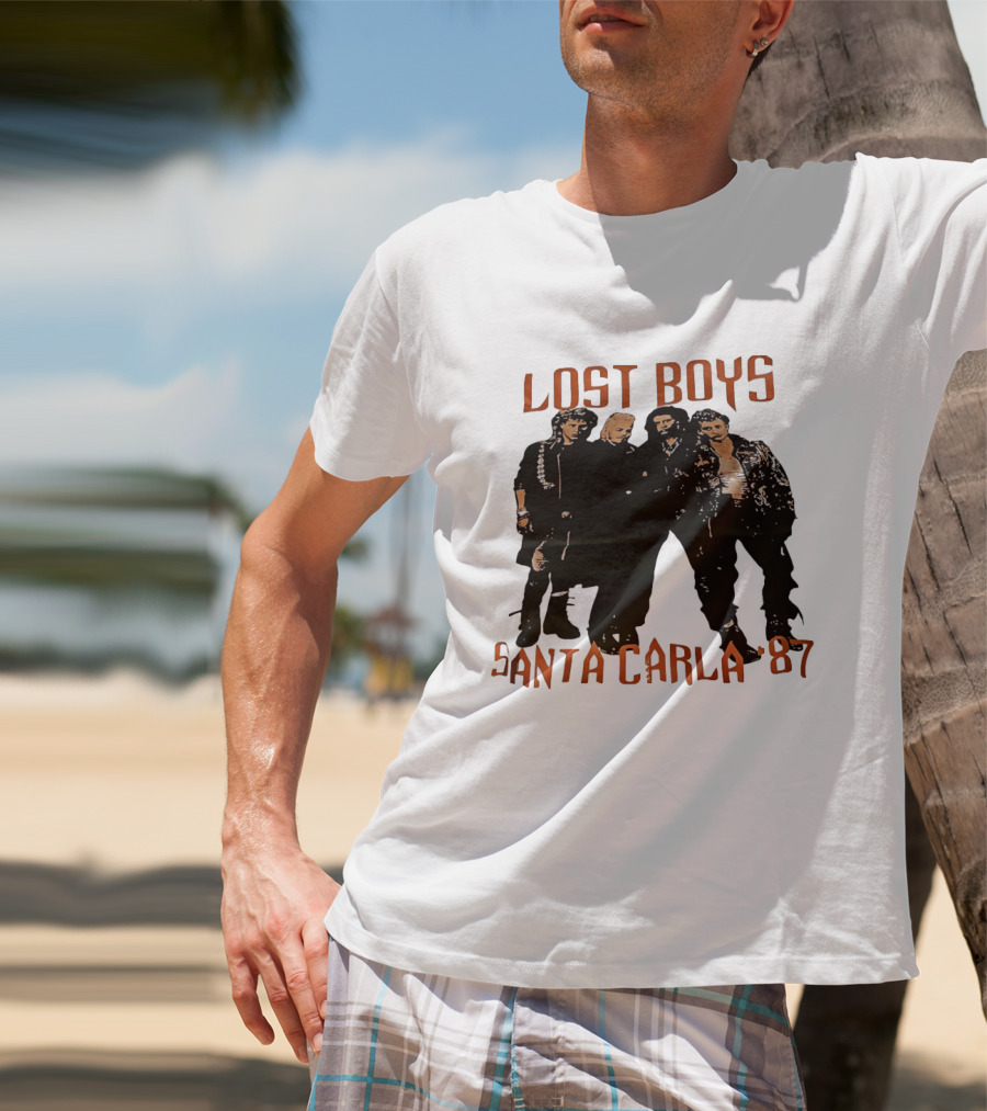 Lost Boys Santa Carla 1987 Vintage Movie T-Shirt