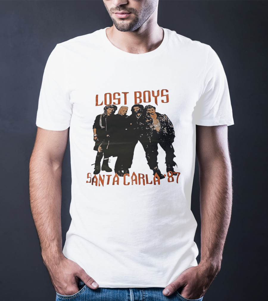 Lost Boys Santa Carla 1987 Vintage Movie T-Shirt