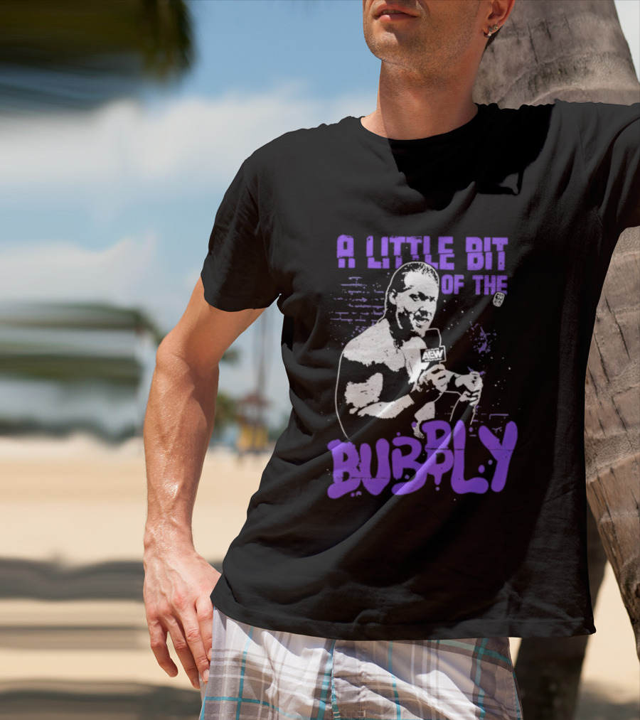 AEW Chris Jericho A Little Bit Of The Bubbly T-Shirt