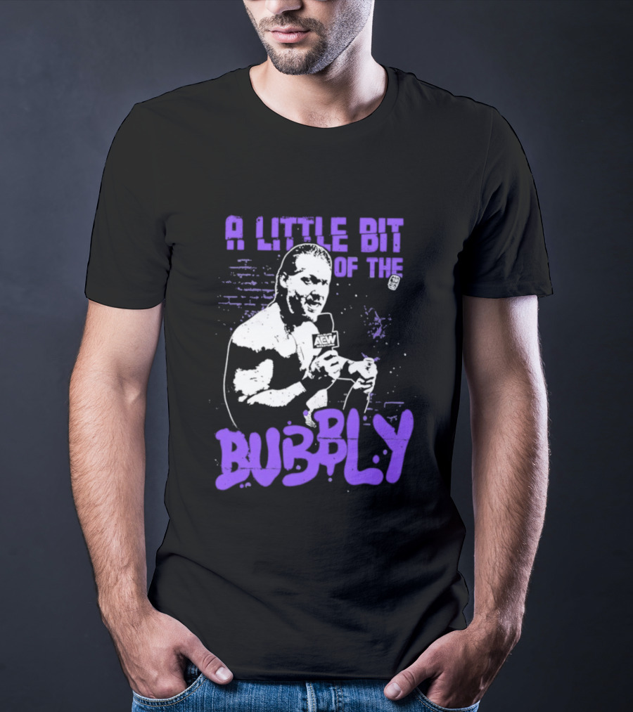AEW Chris Jericho A Little Bit Of The Bubbly T-Shirt