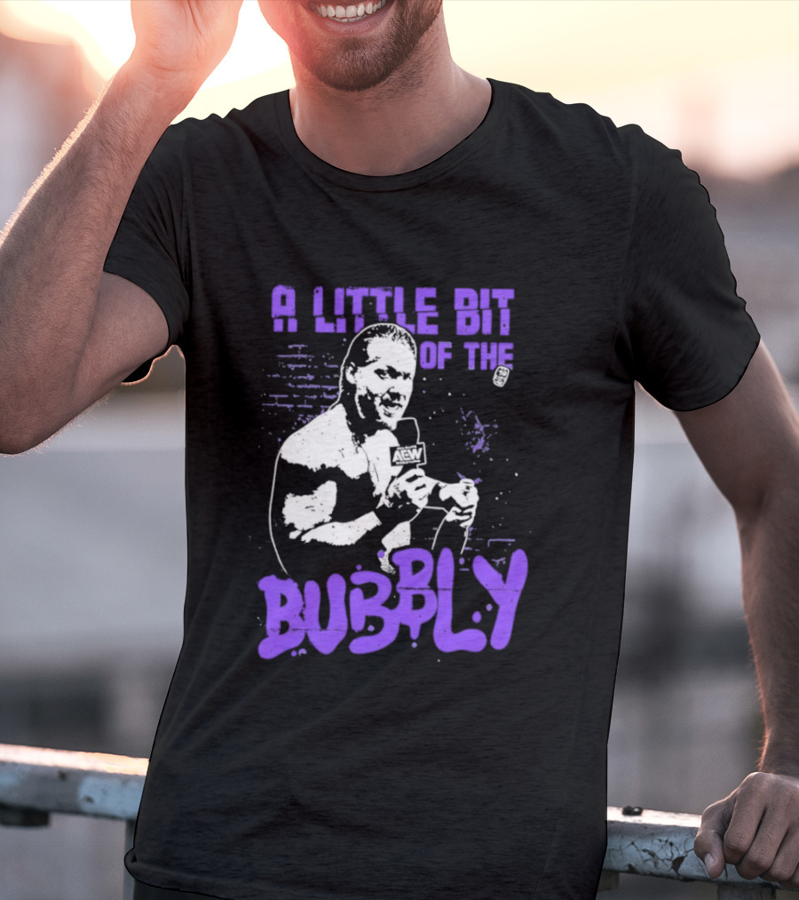 AEW Chris Jericho A Little Bit Of The Bubbly T-Shirt
