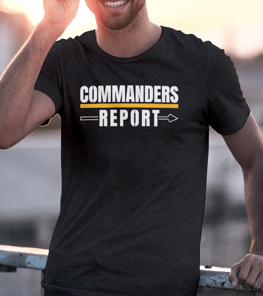 Washington Commanders Commanders Report T-Shirt