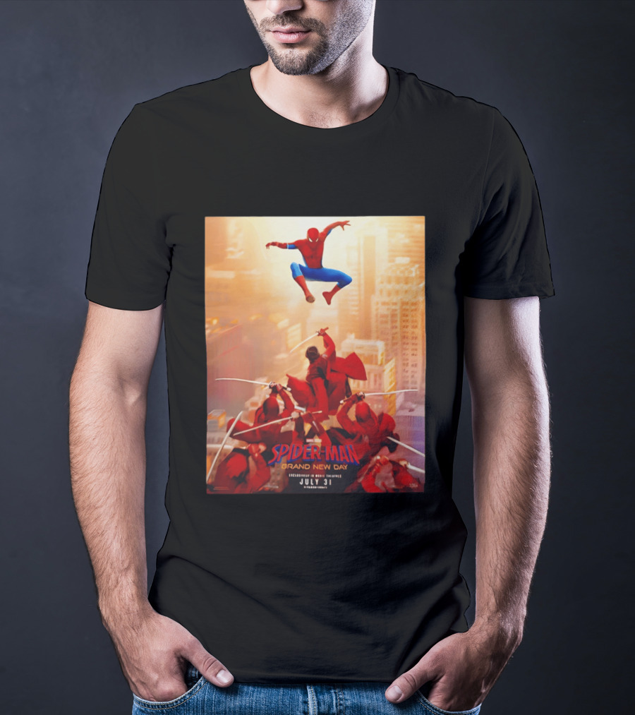 Spider Man Brand New Day Peter Vs The Hand Movie July 31 T-Shirt