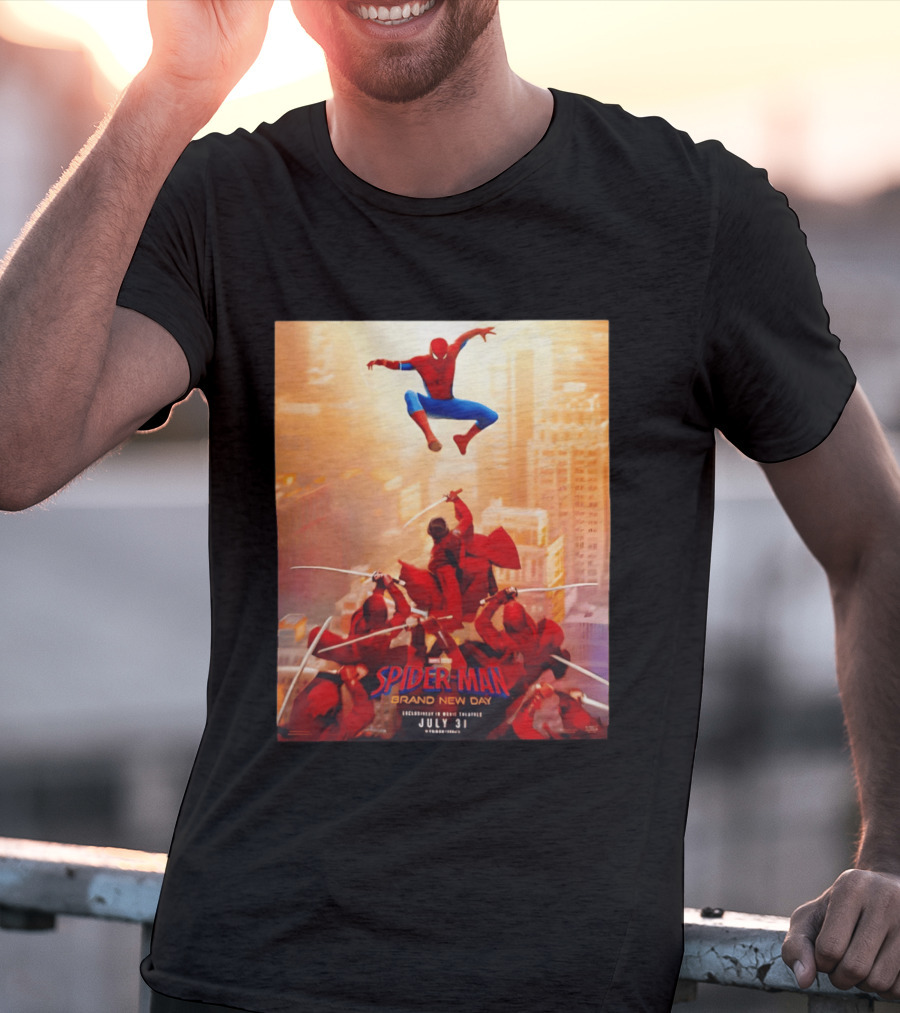 Spider Man Brand New Day Peter Vs The Hand Movie July 31 T-Shirt