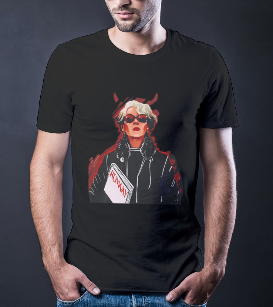 Miranda Priestly Runway Devil Wears Prada Iconic Fashion T-Shirt