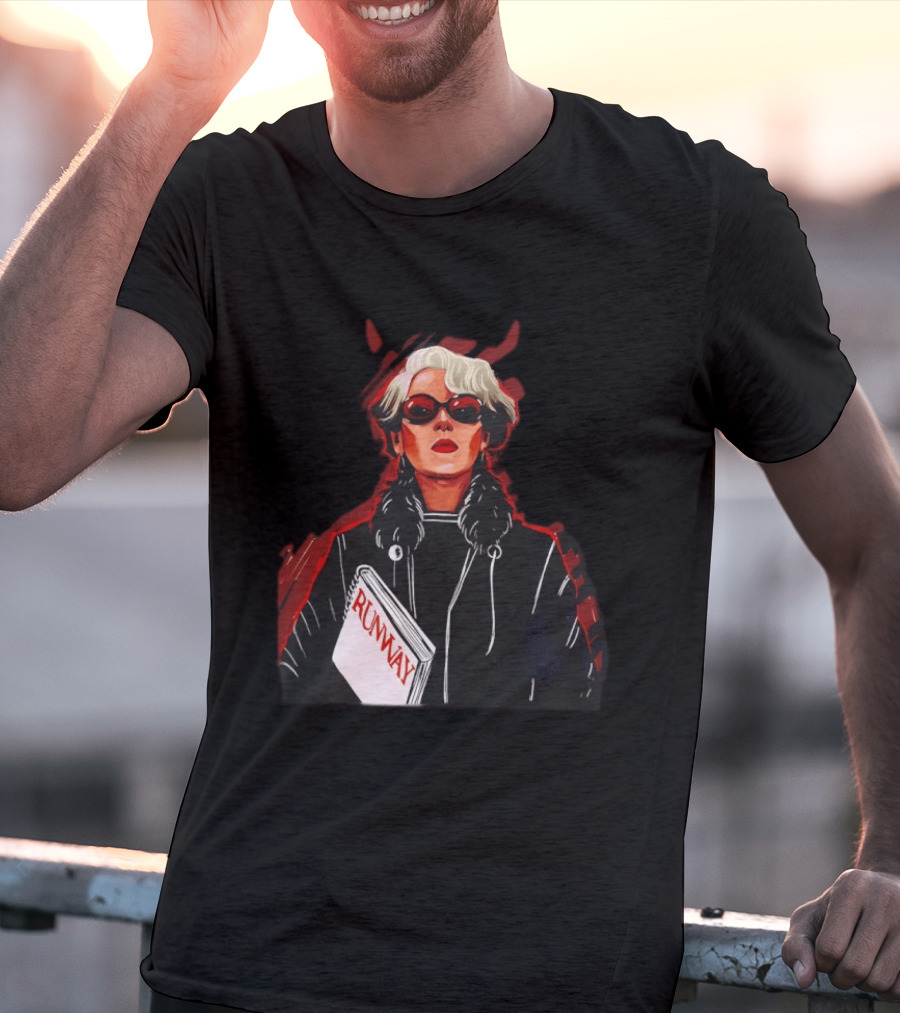 Miranda Priestly Runway Devil Wears Prada Iconic Fashion T-Shirt