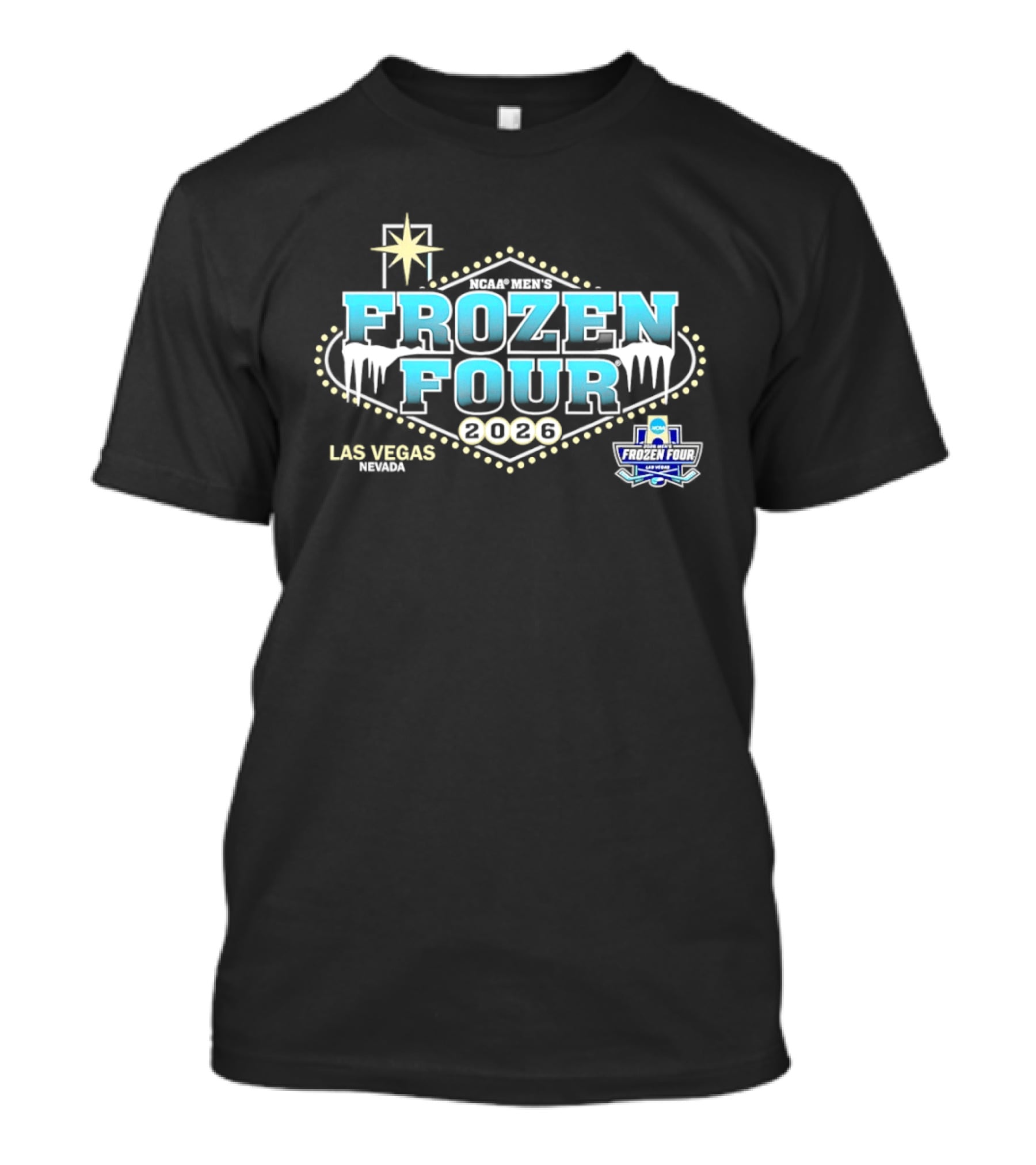 NCAA Frozen Four 2026 Men's Hockey Las Vegas March Madness Event T-Shirt