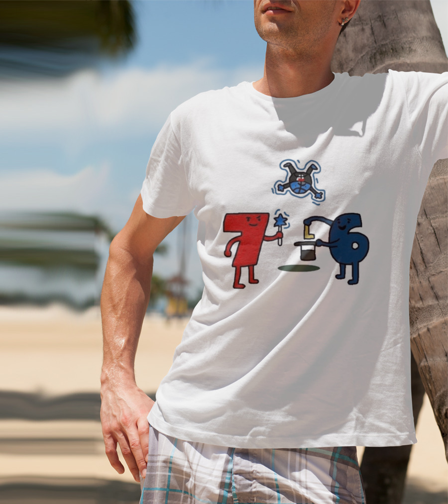 Philadelphia 76ers Steal Orlando Magic Meme With 76 And Magic Wand T-Shirt