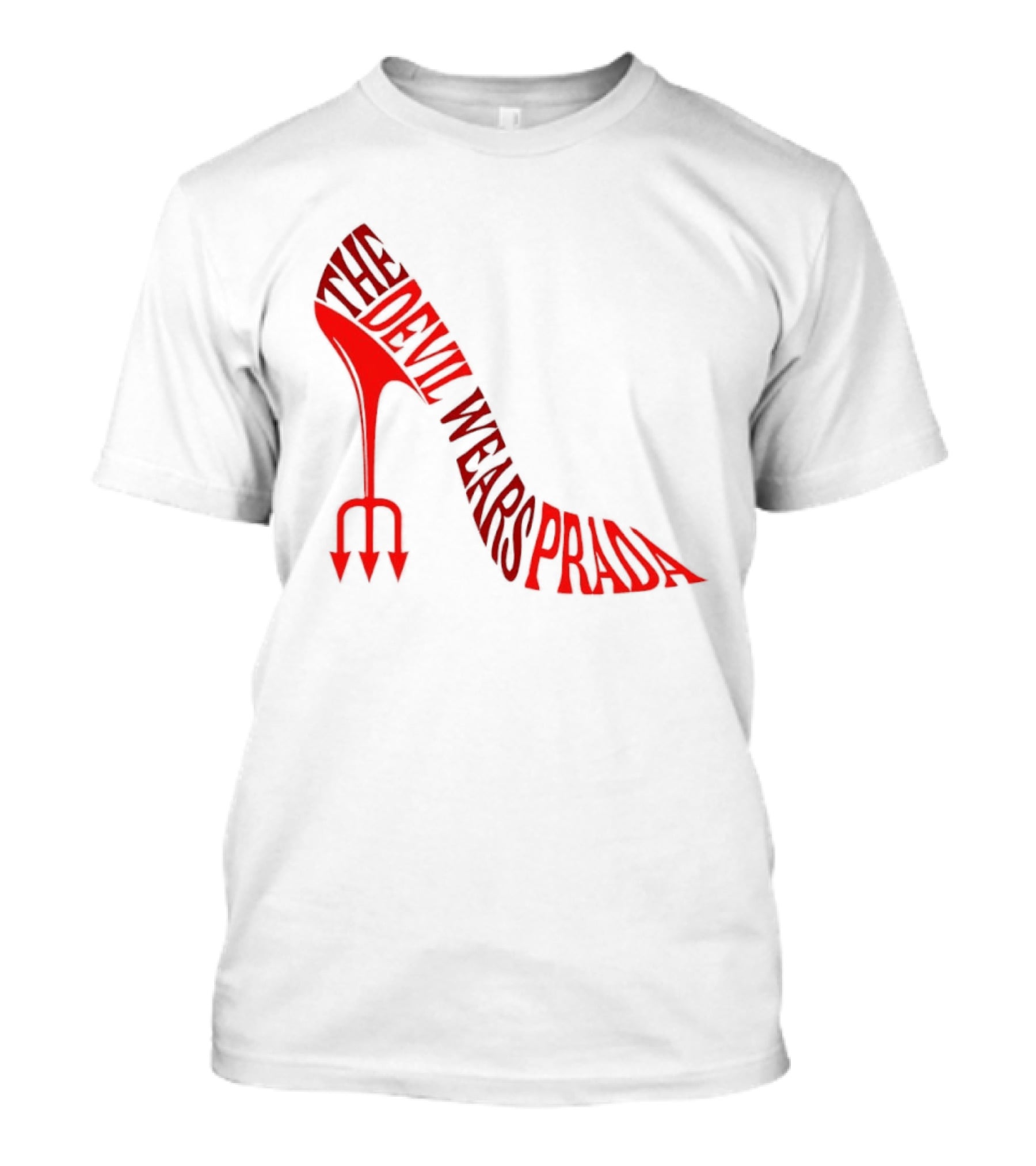 The Devil Wears Prada Red Shoe High Heel Trident T-Shirt
