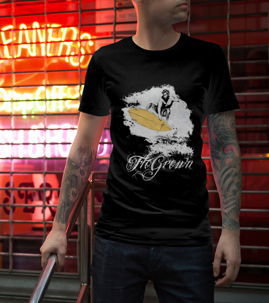 15 Year Anniversary Try My Wood Surfing My Growth T-Shirt