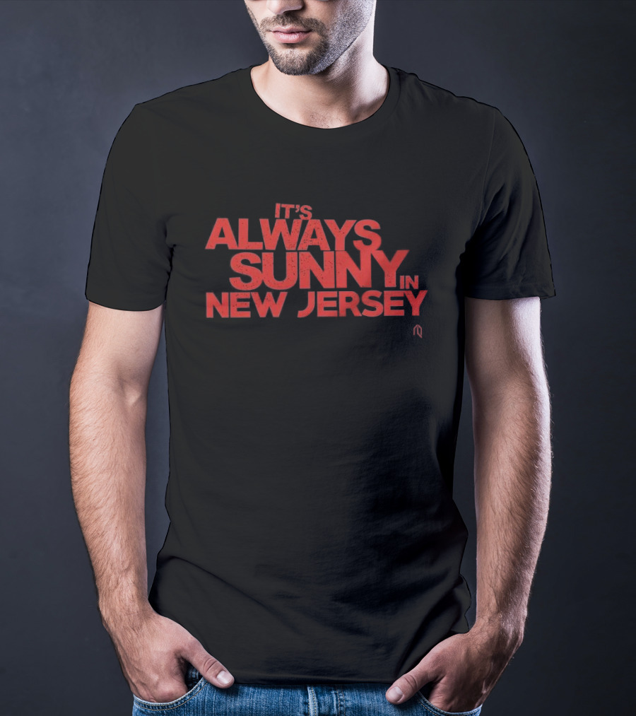 It's Always Sunny In New Jersey Bold Red T-Shirt