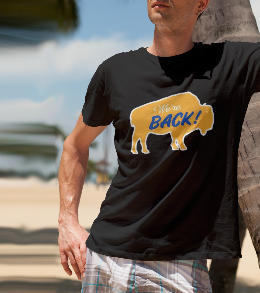 Buffalo Sabres NHL We're Back Bison T-Shirt
