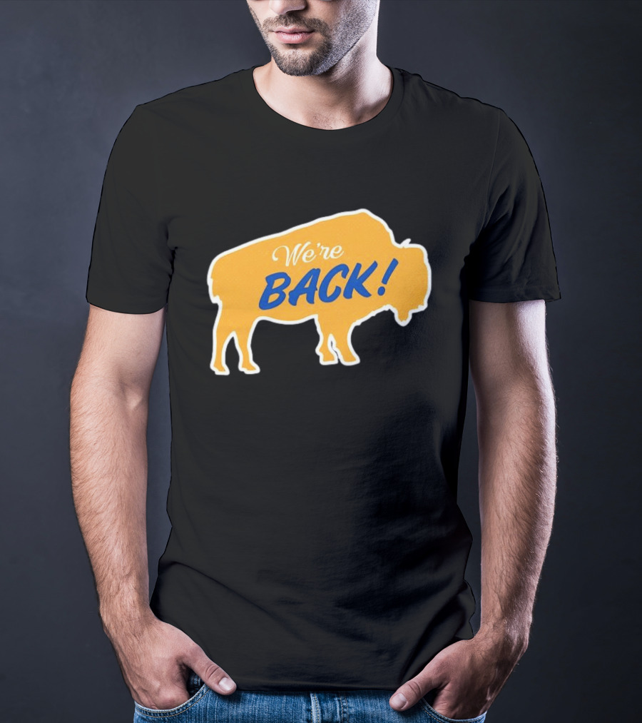 Buffalo Sabres NHL We're Back Bison T-Shirt