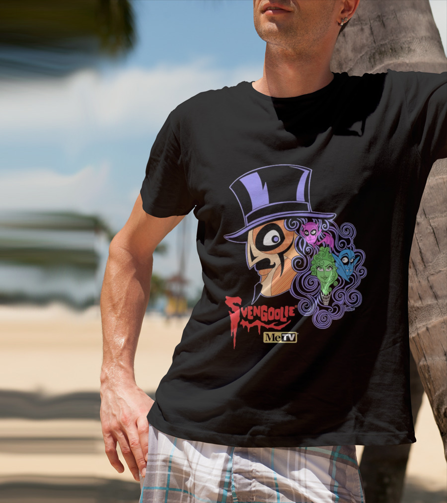 Svengoolie MeTV Horror Host Character Cartoon T-Shirt