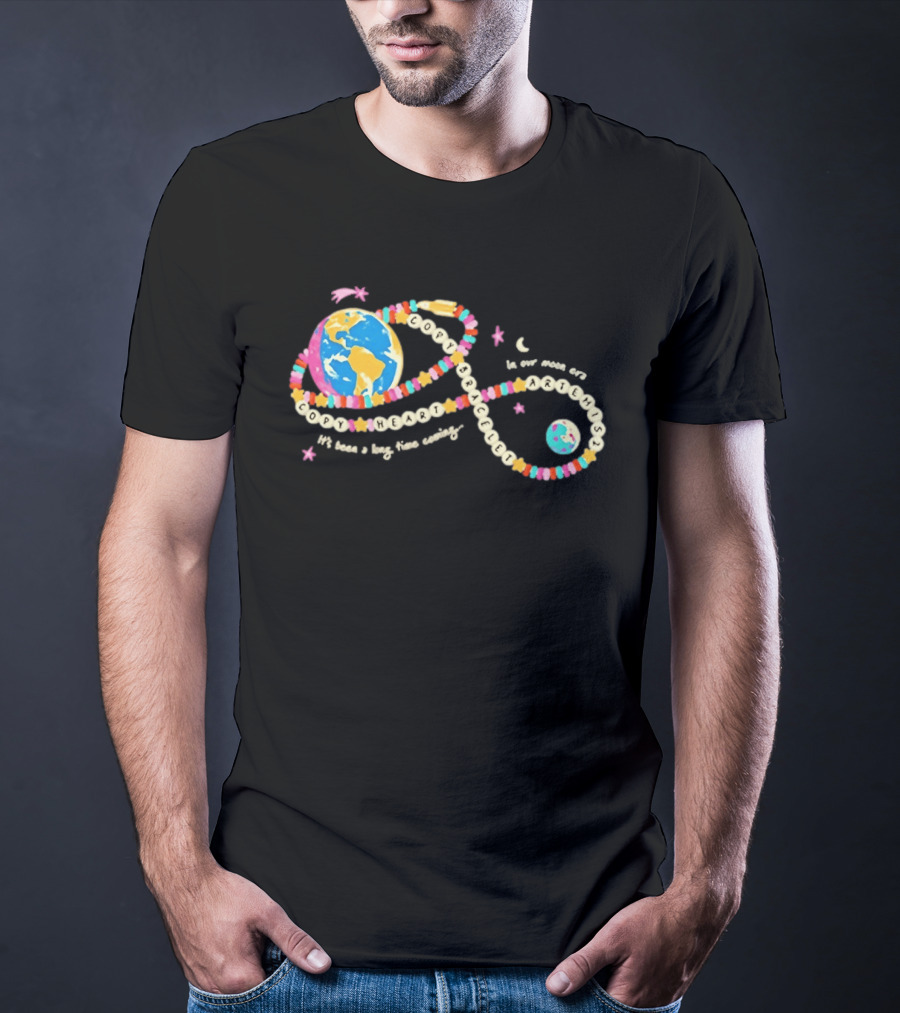 Copy Heart Copy Bracelet Artemis II NASA Mission It's Been A Long Road Coming T-Shirt