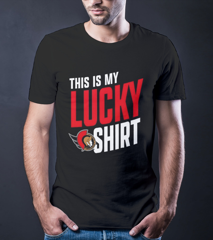 Ottawa Senators NHL This Is My Lucky T-Shirt