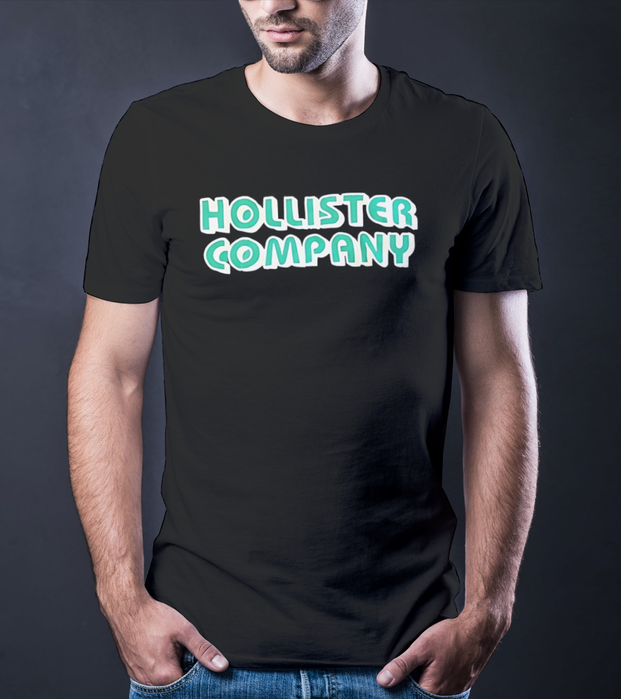 Hollister Company Cotton Casual Wear T-Shirt