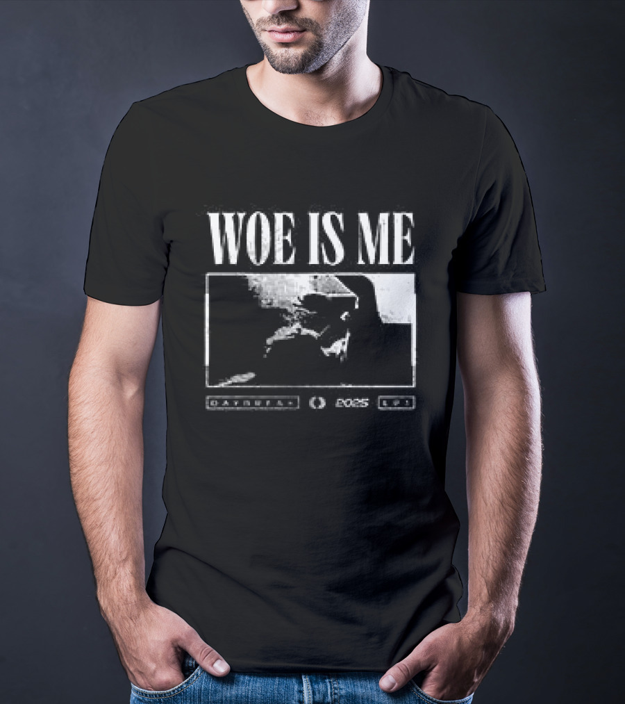 Woe Is Me Daybreak LP3 Album Cover T-Shirt