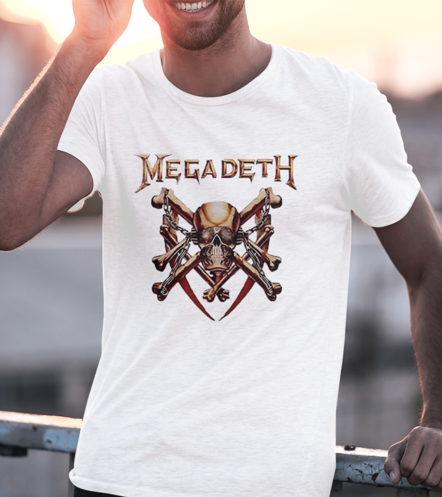 Megadeth Skull And Crossbones The End Is Near T-Shirt
