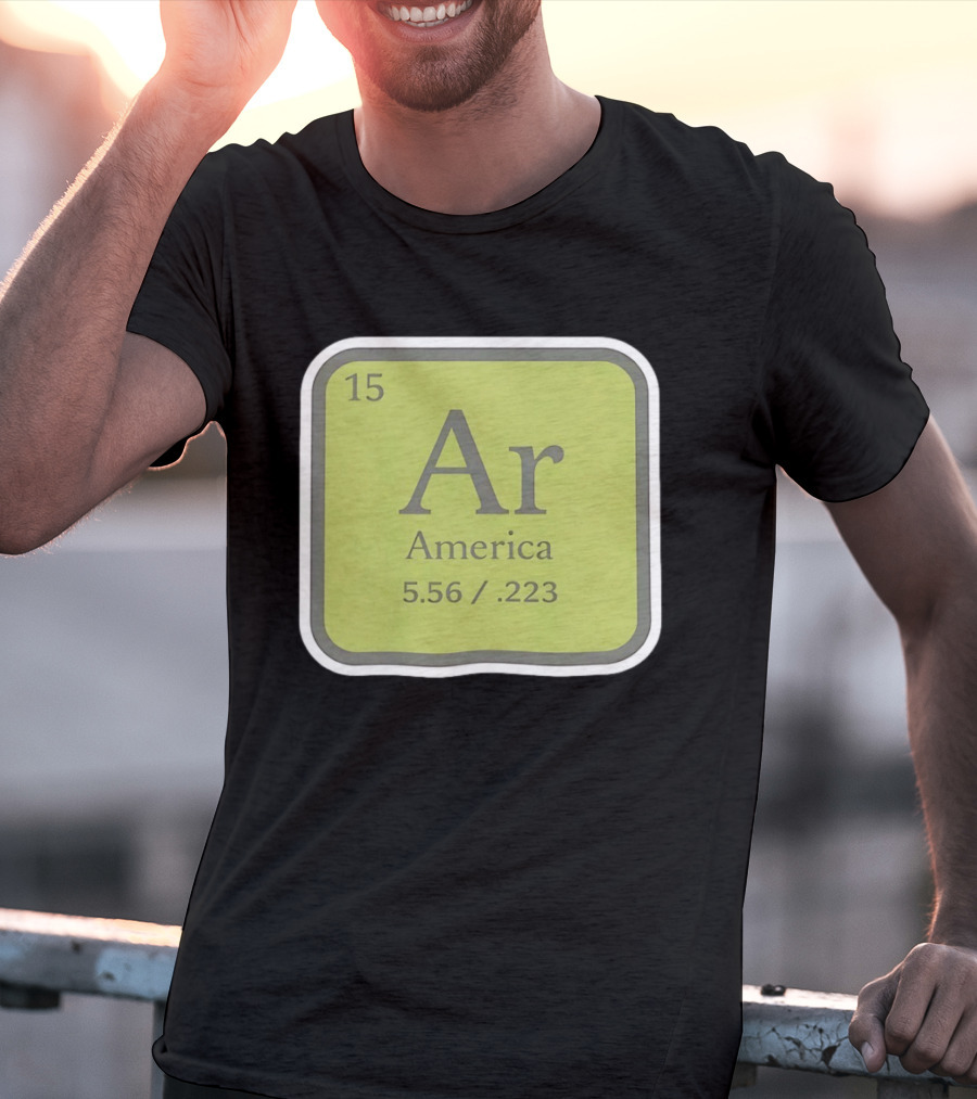 15 Ar America 5.56 .223 Ammo Element T-Shirt