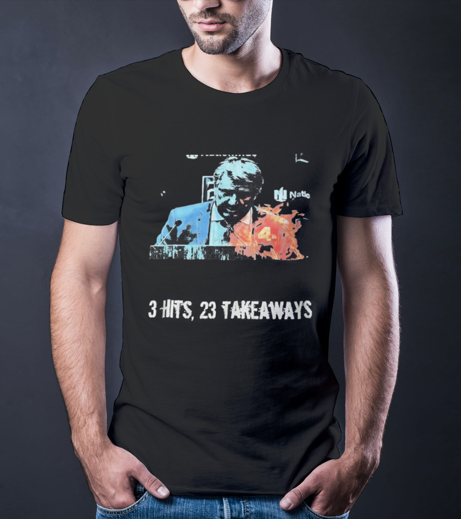 Natio 3 Hits 23 Take Aways Player T-Shirt