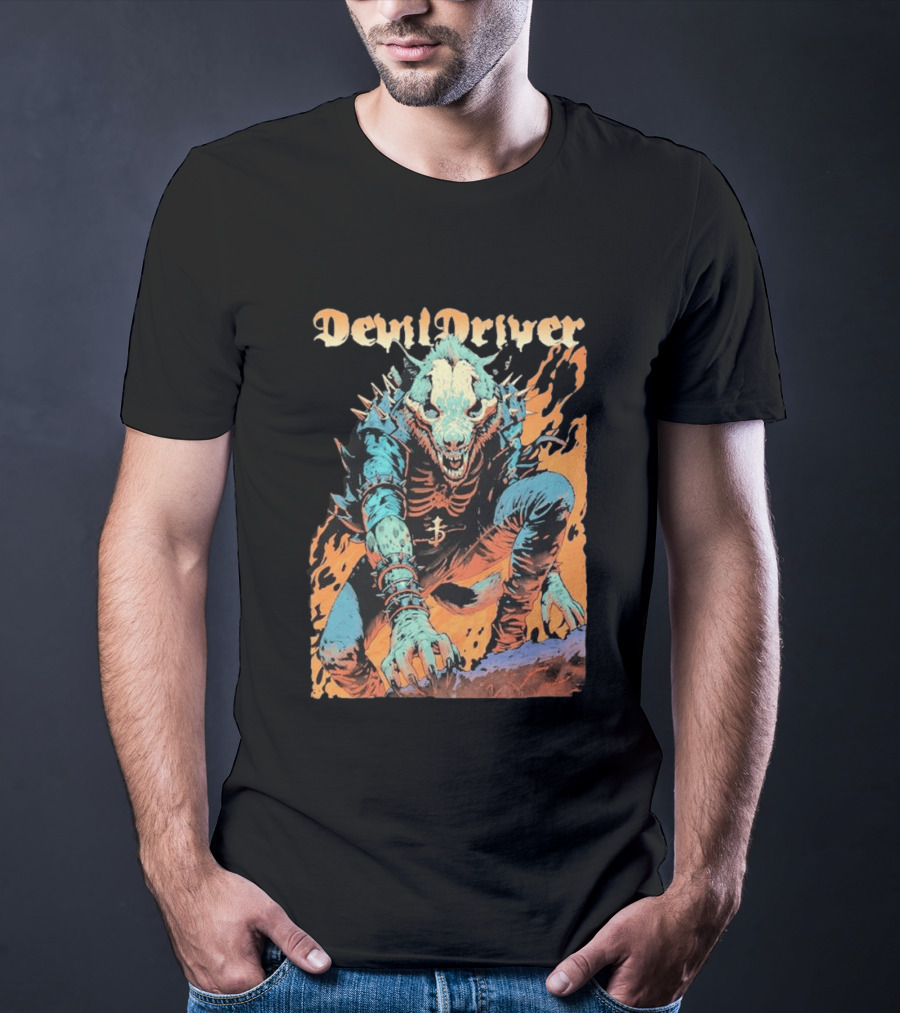 DevilDriver Fire Hyena Strike And Kill T-Shirt