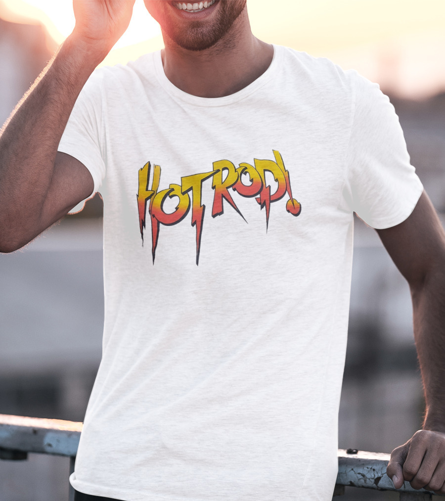 Hot Rod Roddy Piper Retro Style Wrestling T-Shirt