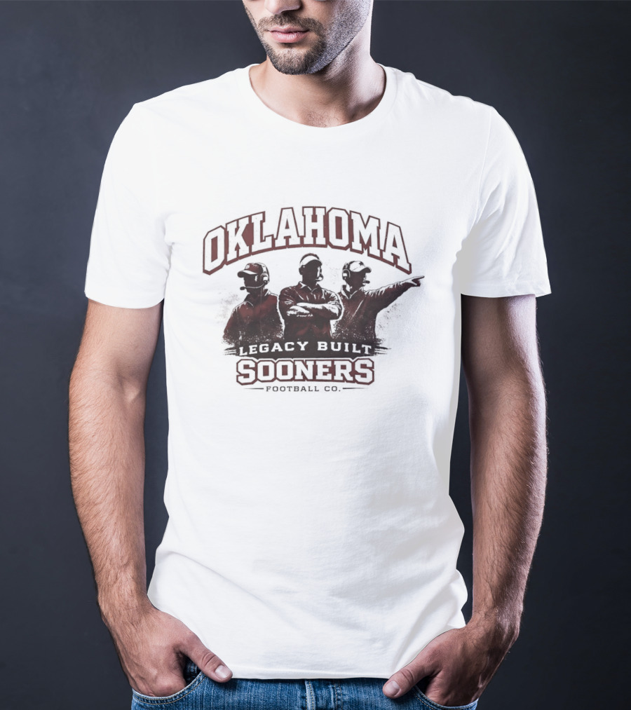 Oklahoma Sooners Legacy Built Football Traditions T-Shirt