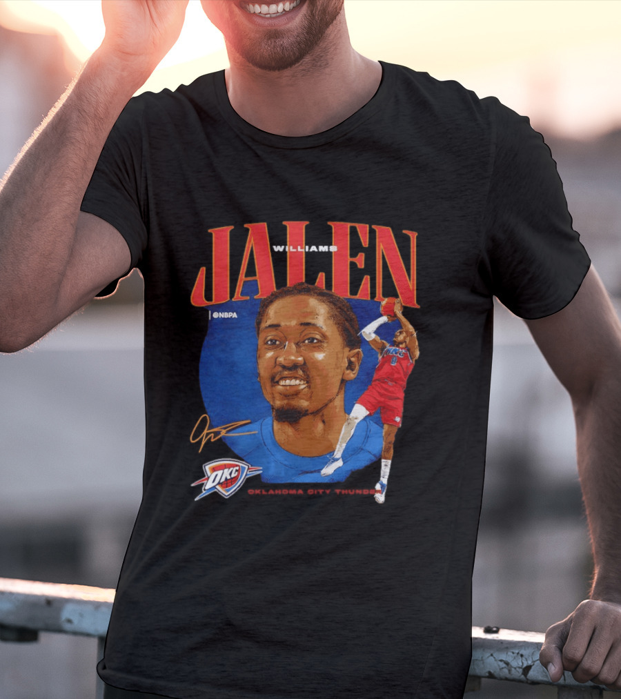 Jalen Williams Oklahoma City Thunder NBA OKC T-Shirt