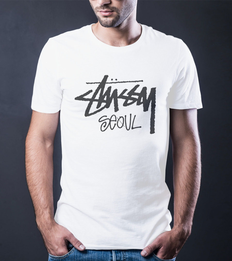 Stussy Seoul Streetwear Fashion T-Shirt