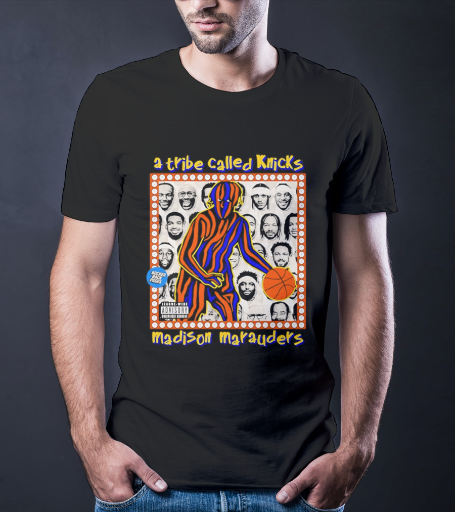 A Tribe Called Knicks Madison Marauders Basketball Art With Iconic NYC Sports Influence T-Shirt