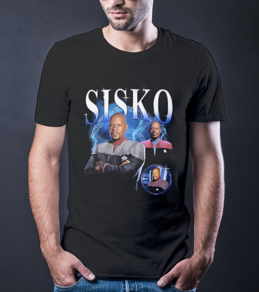 Sisko Avery Brooks Starfleet Captain Sci Fi T-Shirt