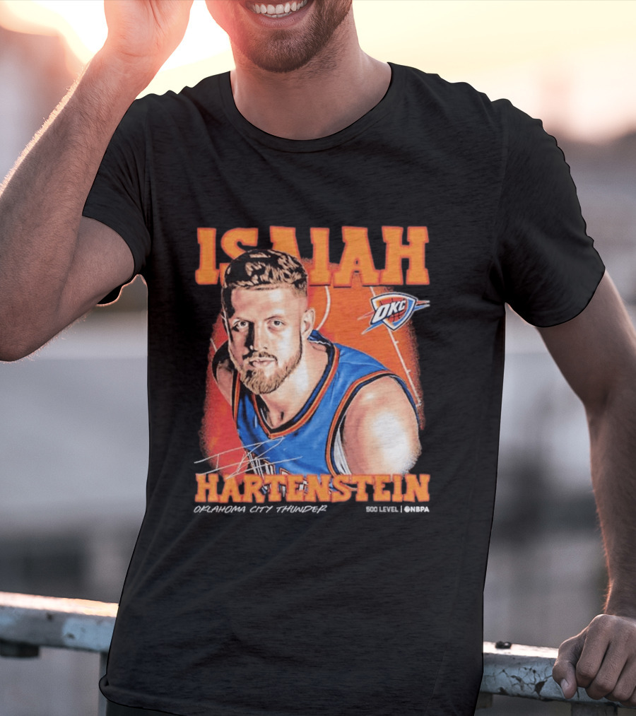 Isaiah Hartenstein Oklahoma City Thunder NBA OKC Basketball T-Shirt
