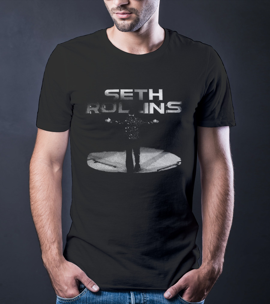 Tyrese Haliburton Seth Rollins WWE Pose T-Shirt