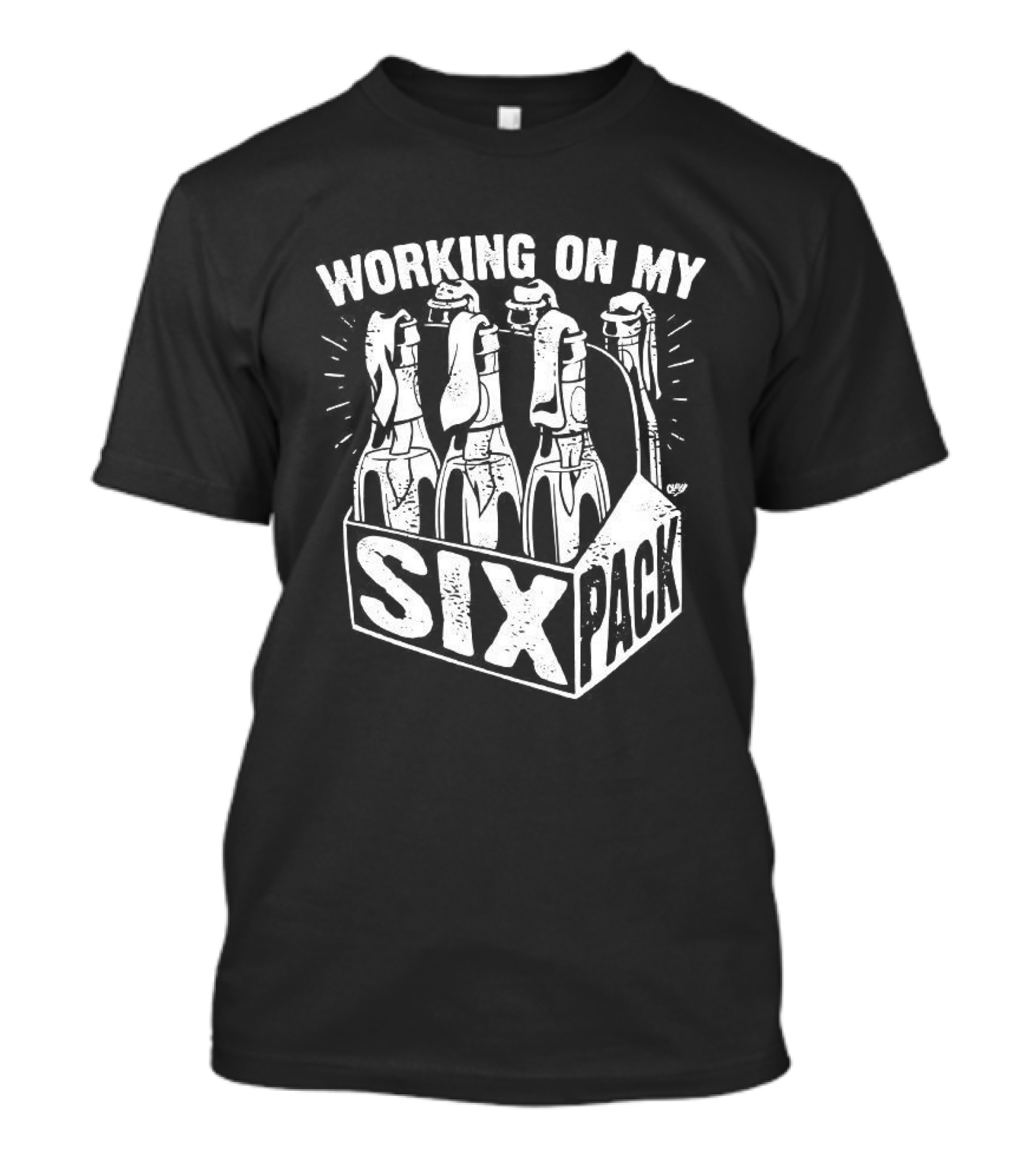 Molotov Cocktails Working On My Six Pack T-Shirt