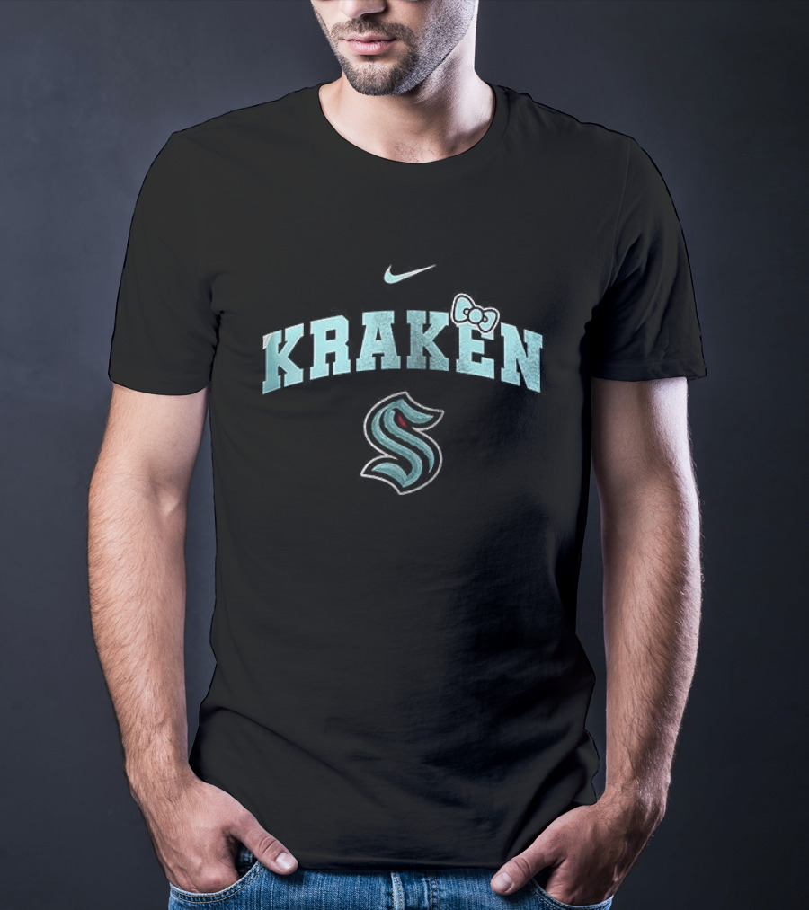 Seattle Kraken Hello Kitty Collaboration Nike Sportswear T-Shirt