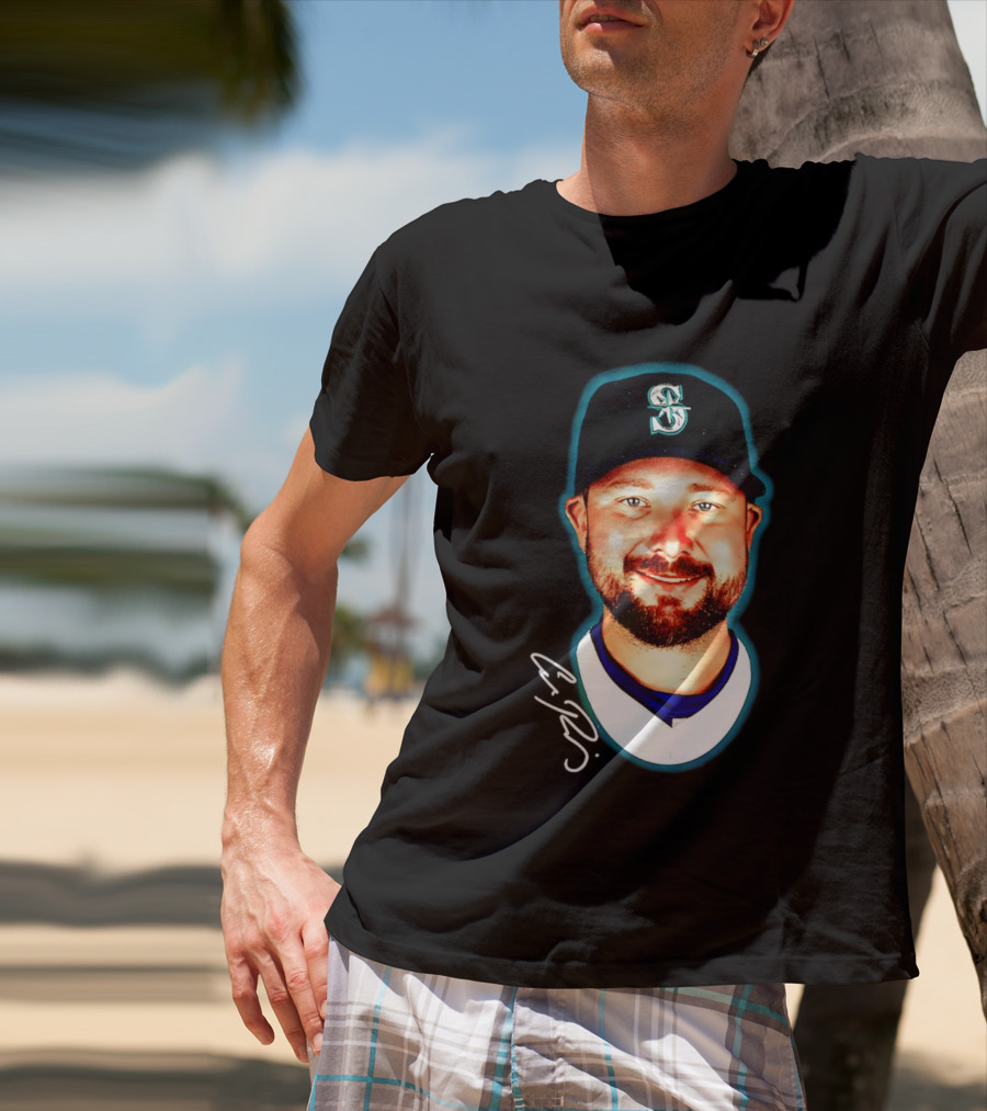 Seattle Mariners Cal Raleigh Outerstuff Headliner MLB Fan Gear T-Shirt