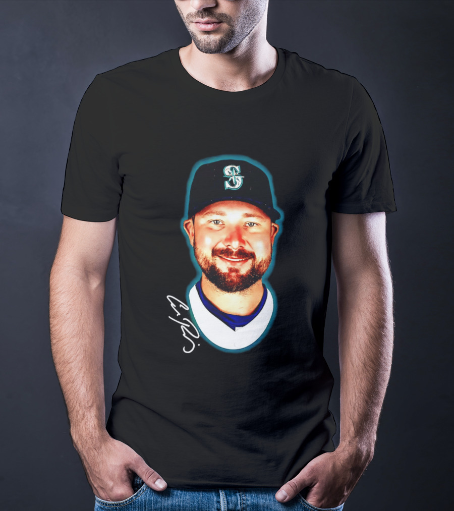 Seattle Mariners Cal Raleigh Outerstuff Headliner MLB Fan Gear T-Shirt