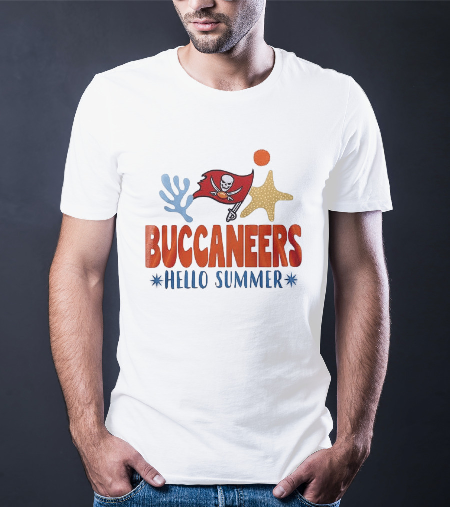 Tampa Bay Buccaneers Summer Fun Scream And Shout School's Out T-Shirt