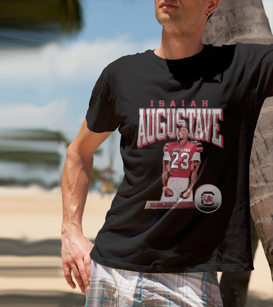 Isaiah Augustave Carolina Football 2026 Player 23 T-Shirt