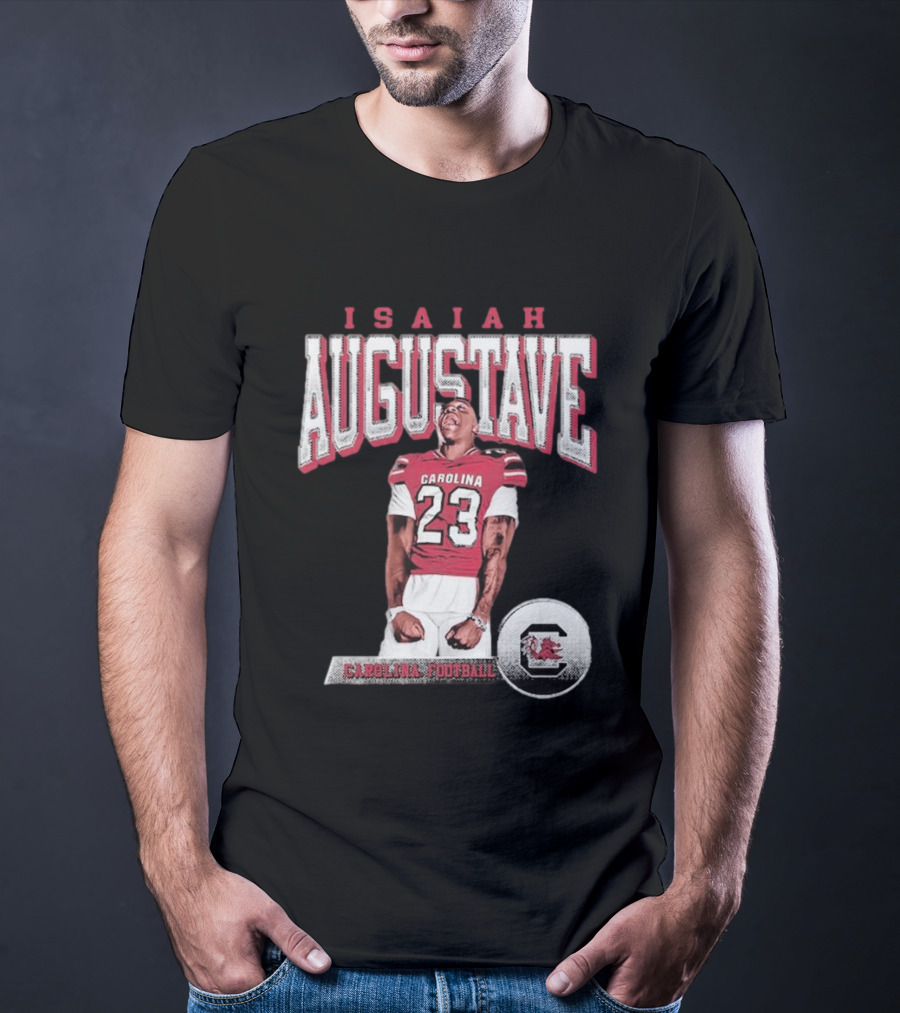Isaiah Augustave Carolina Football 2026 Player 23 T-Shirt