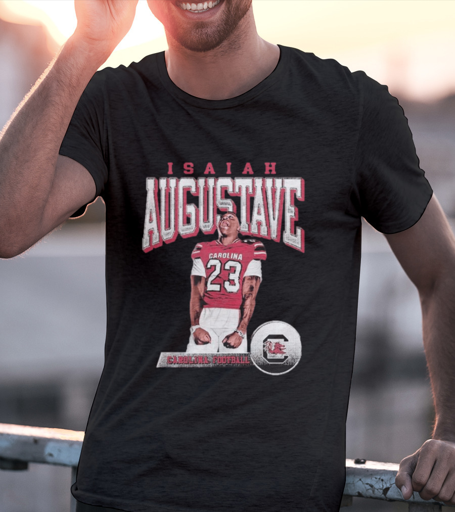 Isaiah Augustave Carolina Football 2026 Player 23 T-Shirt