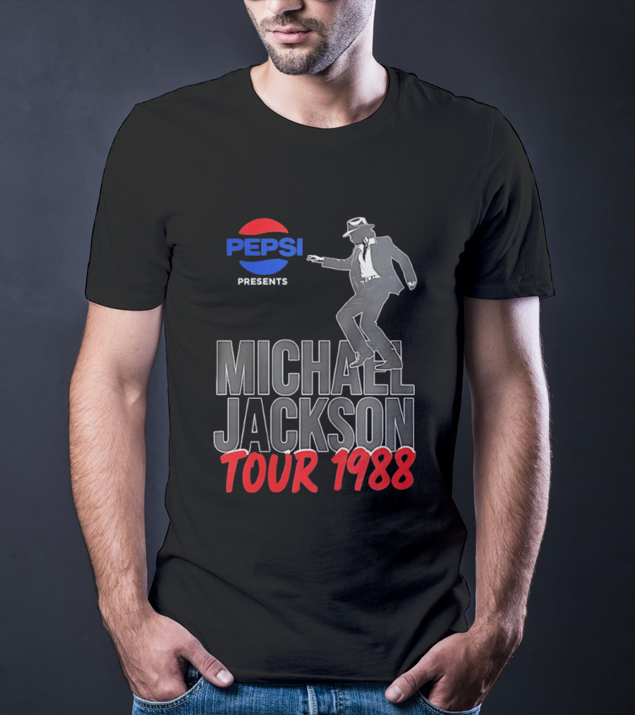 Pepsi Presents Michael Jackson Tour 1988 T-Shirt